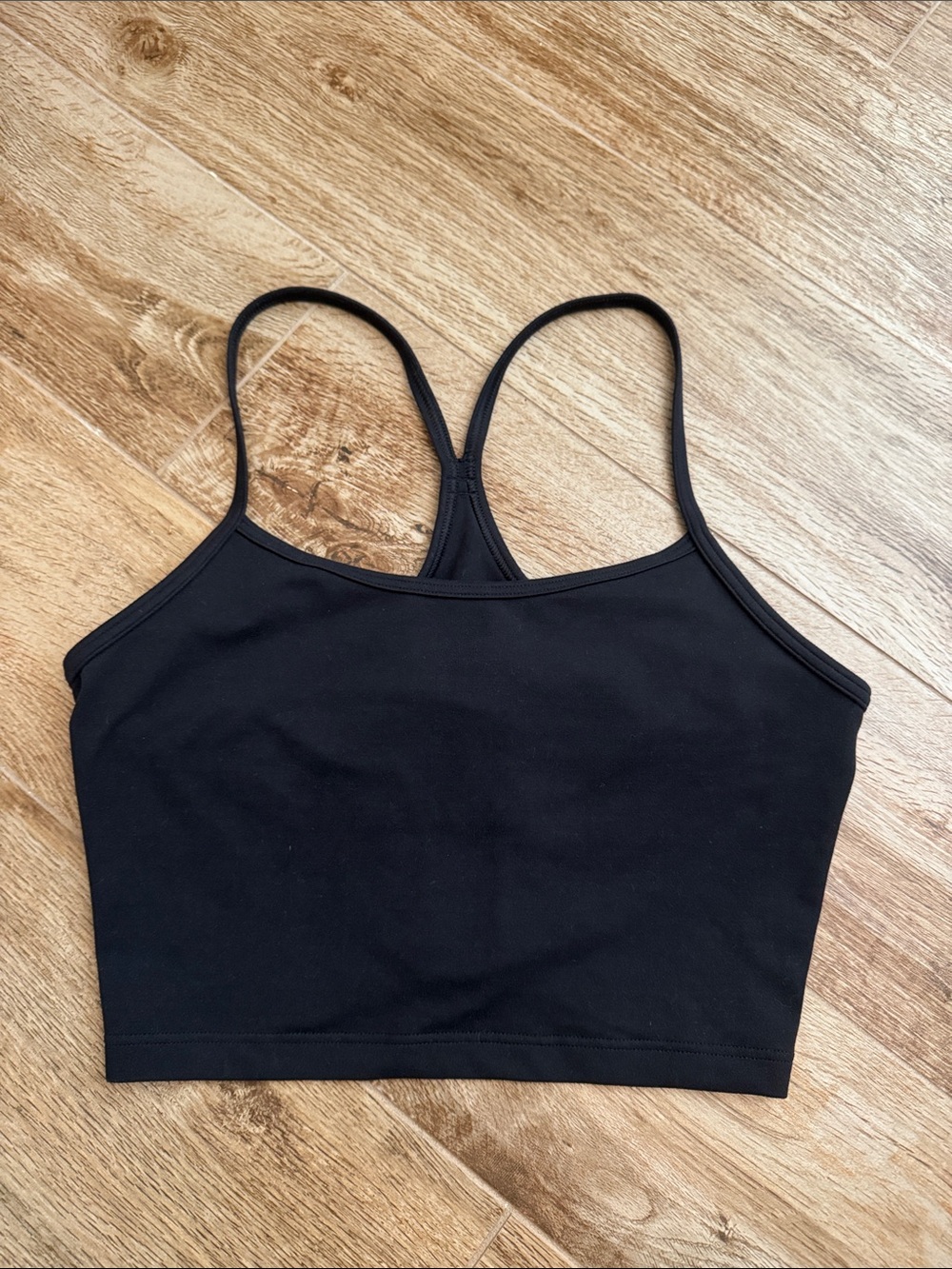 Cropped Lined Bralette Workout Top